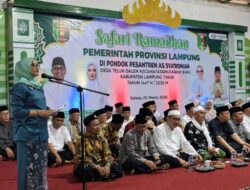 Hangatnya Kebersamaan di Bulan Suci, Karutan Sukadana Berbaur dengan Santri dalam Safari Ramadhan Bersama Pemprov Lampung