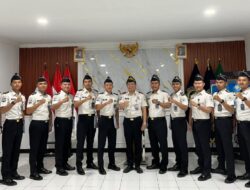 Pertahankan Kinerja Baik dan Tingkatkan Profesionalisme, Kalapas Gowim Mahali Pimpin Kenaikan Pangkat 12 Pegawai