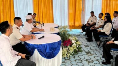 Karutan Kelas IIB Menggala Terima Kunjungan Plh Kakanwil Ditjenpas Lampung