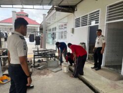 Lapas Muara Tebo Gelar Bersih-Bersih Lingkungan Pemasyarakatan Dalam Peringati Hari Bakti Pemasyarakatan ke-62