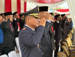 Kepala Lapas Narkotika Bandar Lampung Hadiri Upacara Peringatan HUT Provinsi Lampung ke-62