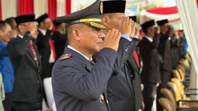 Kepala Lapas Narkotika Bandar Lampung Hadiri Upacara Peringatan HUT Provinsi Lampung ke-62
