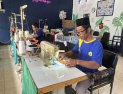 Aktif Berkarya di Balik Mesin Jahit, Warga Binaan Lapas Kelas I Bandar Lampung Kantongi Sertifikat BNSP