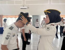 Pangkat Putih Berganti Emas, 14 Petugas Lapas Kelas I Bandar Lampung Resmi Naik Pangkat