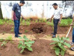 Antisipasi Banjir di Tengah Cuaca Ekstrem, Tim Satuan Operasional Kepatuhan Internal Susuri Branggang Lapas Kelas I Bandar Lampung