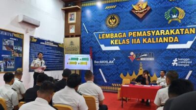 Kalapas Kalianda Beri Instruksi Khusus Ramadan dan Idulfitri