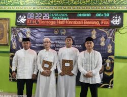 Kepala Lapas Kelas IIA Jambi Serahkan Remisi Khusus Hari Raya Idul Fitri Kepada 1094 Napi