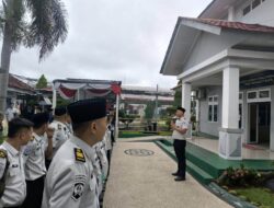 Penguatan Layanan Idul Fitri, Karutan Beri Pengarahan dan Gelar Halal Bihalal Bersama Jajaran Pemasyarakatan