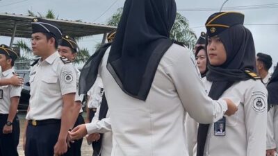 Lapas Banyuasin Lakukan Pemeriksaan Atribut Saat Apel Pagi untuk Tingkatkan Disiplin Pegawai