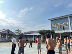 Pagi Sehat, Warga Binaan Rutan Sukadana Semangat Ikuti Pembinaan Olahraga Pagi Bersama