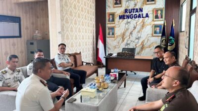 Perkuat Silaturahmi, Karutan Kelas IIB Menggala Terima Kunjungan Kajari Roland Ritonga dan Komandan Subdenpom Tulang Bawang