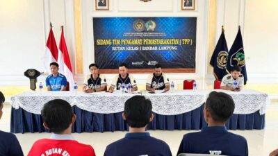 Sembilan Warga Binaan Rutan Kelas I Bandar Lampung Resmi Ditunjuk Sebagai Tamping Baru Melalui Sidang TPP
