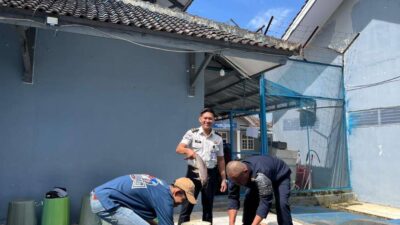 Wujud Pembinaan Produktif, Rutan Sukadana Panen Ikan Patin Hasil Budidaya Perikanan