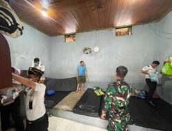 Rutan Kelas IIB Menggala Bersama TNI/Polri Gelar Razia dan Tes Urine Dalam Peringati HBP ke-62