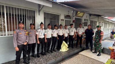 Lapas Narkotika Bandar Lampung Gandeng APH Gelar Razia Gabungan dan Tes Urine Dalam Peringati Hari Bakti Pemasyarakatan ke-62