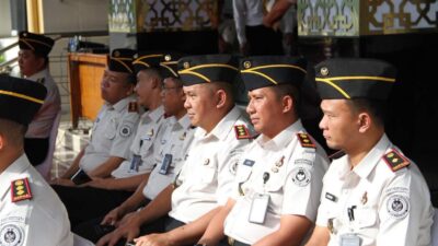 Tiga Petugas Rutan Sukadana Resmi Dikukuhkan sebagai Anggota Satops Patnal di Lingkungan Kanwil Ditjenpas Lampung
