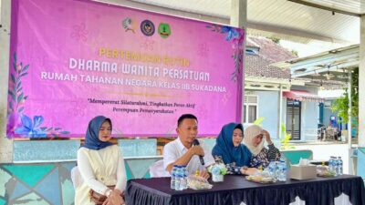 Gelar Pertemuan Rutin, PIPAS Rutan Sukadana Jadi Ruang Berbagi dan Menguatkan