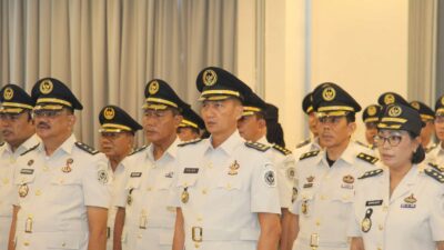 Pelantikan di Kanwil Ditjenpas Sumsel, Pejabat Lapas Banyuasin Isi Jabatan Baru