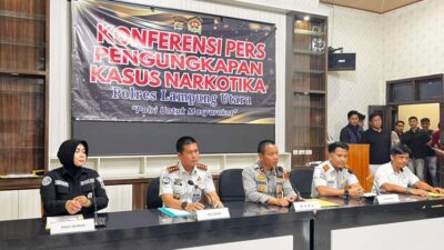 Kolaborasi Tegas Berantas Narkoba Bersama Polres Lampung Utara, Lapas dan Rutan Kotabumi Berhasil Cegah Penyelundupan Narkoba Oleh Oknum Pegawai