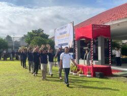 Lapas Kelas IIA Banyuasin Gelar Pekan Olahraga Pegawai dan Warga Binaan Dalam Semarak Hari Bakti Pemasyarakatan ke-62