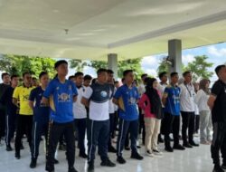 Tekankan Disiplin dan Pengawasan Ketat, Lapas Banyuasin Gelar Apel Penyampaian Arahan Dirjenpas