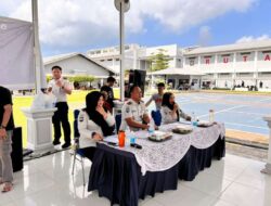 Warga Binaan Rutan Bandar Lampung Tunjukkan Bakat Lomba Menyanyi Peringati Hari Bakti Pemasyarakatan ke-62