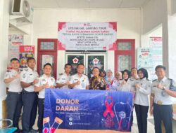 Rutan Sukadana Gelar Aksi Donor Darah, Wujud Kepedulian Kemanusiaan dalam Peringatan Hari Bakti Pemasyarakatan ke-62