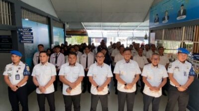 Kepala Lapas Kota Bakti Pimpin Pembacaan Ikrar Bersama Sebagai Komitmen Terhadap Zero Narkoba dan Peredaran Gelap Handphone
