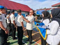 Lapas Kelas IIB Kota Bakti Gelar Upacara Penyematan Kenaikan Pangkat Bagi Pegawai
