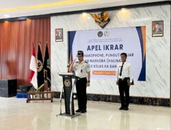 Teguhkan Komitmen Bersih Narkoba dan HP Ilegal, Lapas Banyuasin Gelar Ikrar Serentak