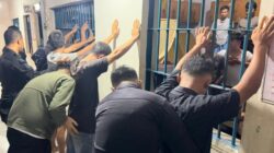 Upaya Deteksi Dini, Kepala KPLP Lapas Gunung Sugih Pimpin Razia Blok Hunian Malam Ini
