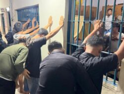 Upaya Deteksi Dini, Kepala KPLP Lapas Gunung Sugih Pimpin Razia Blok Hunian Malam Ini
