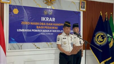 Kepala Lapas Brebes Pimpin Deklarasikan dan Komitmen Zero Halinar Guna Perkuat Integritas