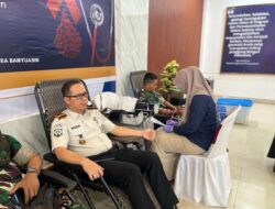 Lapas Banyuasin Gelar Donor Darah Wujud Kepedulian di Hari Bakti Pemasyarakatan ke-62