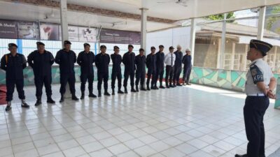Kepala KPR Rutan Sukadana Pimpin ASTEKPAM Siang, Tekankan Tanggung Jawab dan Integritas Petugas Pengamanan
