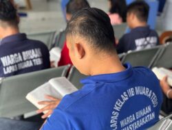Warga Binaan Lapas Muara Tebo Ikuti Ibadah Rutin Pembinaan Kerohanian dengan Khidmat