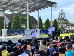 Komitmen Berantas Halinar, Karutan Kelas I Bandar Lampung Beri Pengarahan Kepada Warga Binaan