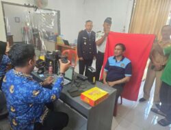 Lapas Kelas IIB Ampana Lakukan Perekaman Data Kependudukan dan Pemadanan NIK Warga Binaan untuk Tertib Administrasi dan Pemenuhan Hak