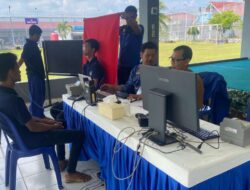 Lapas Banyuasin Gandeng Dinas Kependudukan dan Pencatatan Sipil Lakukan Perekaman NIK Bagi Warga Binaan