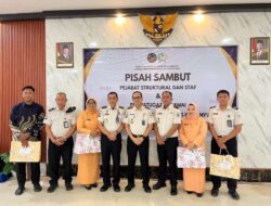 Hangat dan Penuh Haru, Lapas Banyuasin Gelar Pisah Sambut dan Lepas Pegawai Purna Tugas