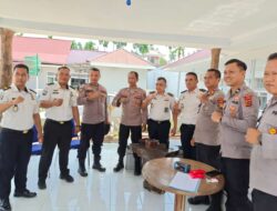 Lapas Kelas IIB Muara Tebo Terima Bantuan Peralatan Keamanan dari Satbinmas Polres