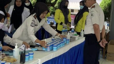 Lapas Banyuasin Gelar Tes Urine Serentak dalam Peringatan HBP ke-62, Semua Peserta Dinyatakan Negatif