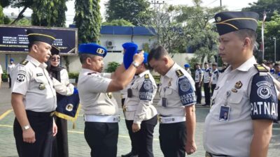 Perkuat Pengawasan Internal, Plh Kakanwil Ditjenpas Lampung Pimpin Pengukuhan Petugas Satops Patnal