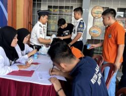 Peringati Hari Bhakti Pemasyarakatan, Rutan Kotabumi Gelar Razia Gabungan Bersama Aparat Penegak Hukum