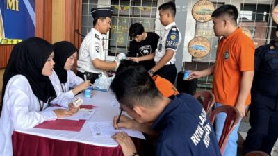 Peringati Hari Bhakti Pemasyarakatan, Rutan Kotabumi Gelar Razia Gabungan Bersama Aparat Penegak Hukum