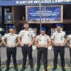 Kepala Rutan Kelas I Bandar Lampung Hadiri Pengukuhan Petugas Satops Patnal Kanwil Ditjenpas Lampung