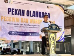 Pembukaan Porsenap HBP ke-62 di Rutan Sukadana Berlangsung Meriah, Karutan Sukadana Ajak Warga Binaan Tumbuhkan Semangat Kebersamaan