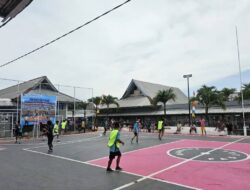 Keseruan Adu Taktik Futsal, Warga Binaan Lapas Kelas 1 Bandar Lampung Semarak Peringati Hari Bakti Pemasyarakatan Ke 62