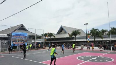 Keseruan Adu Taktik Futsal, Warga Binaan Lapas Kelas 1 Bandar Lampung Semarak Peringati Hari Bakti Pemasyarakatan Ke 62