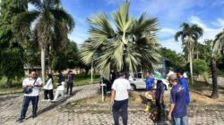 Peringati HBP ke-62, Rutan Menggala Bersih-bersih Islamic Center Tulangbawang